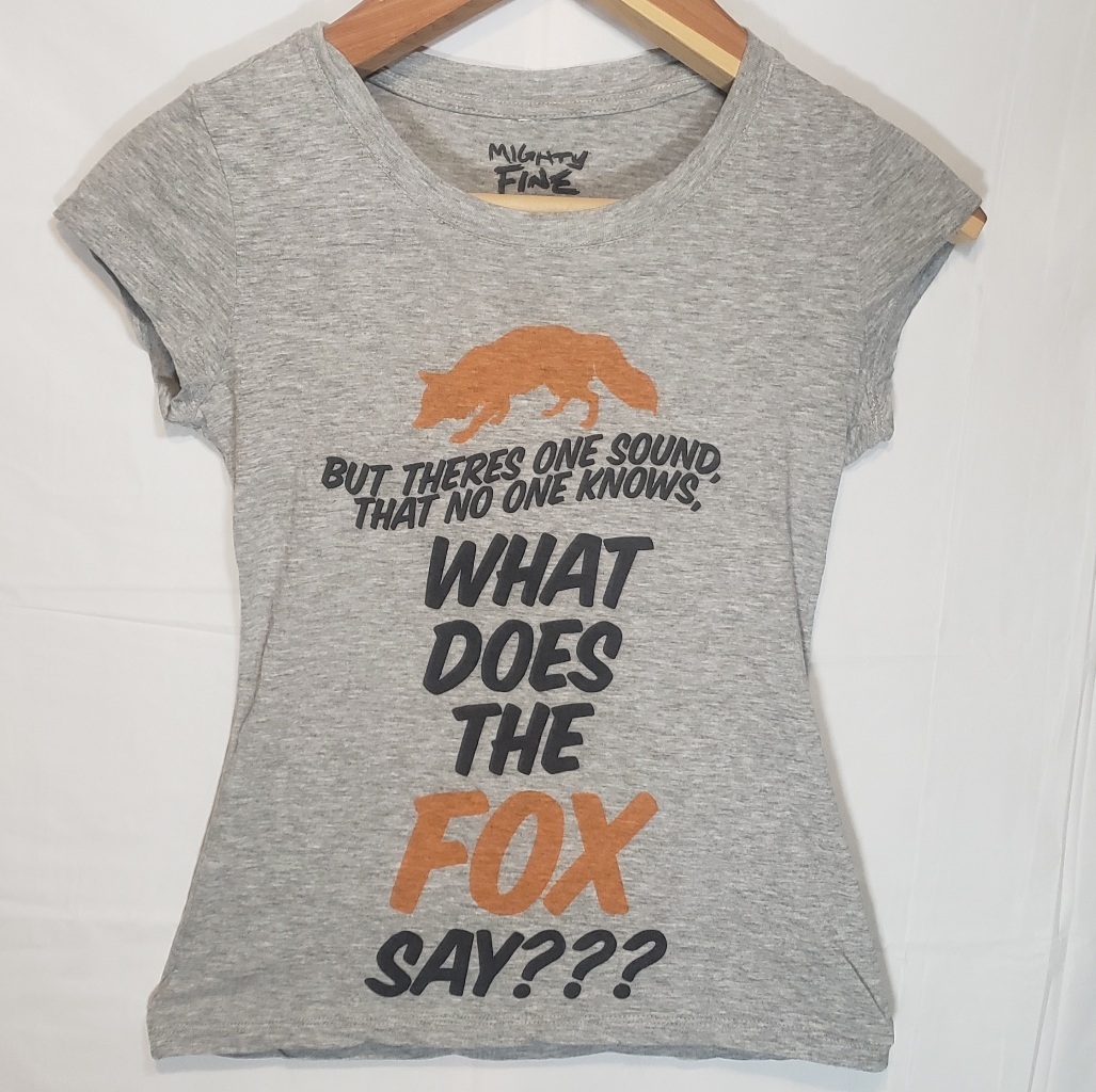 But Theres One Sound That Nobody Knows What Does The Fox Say But Theres One Sound That Nobody Knows What Does The Fox Say